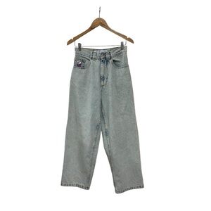 Polar Skate Co. Men's Light Blue Wash Big Boy Baggy Fit Skater Jeans XXS